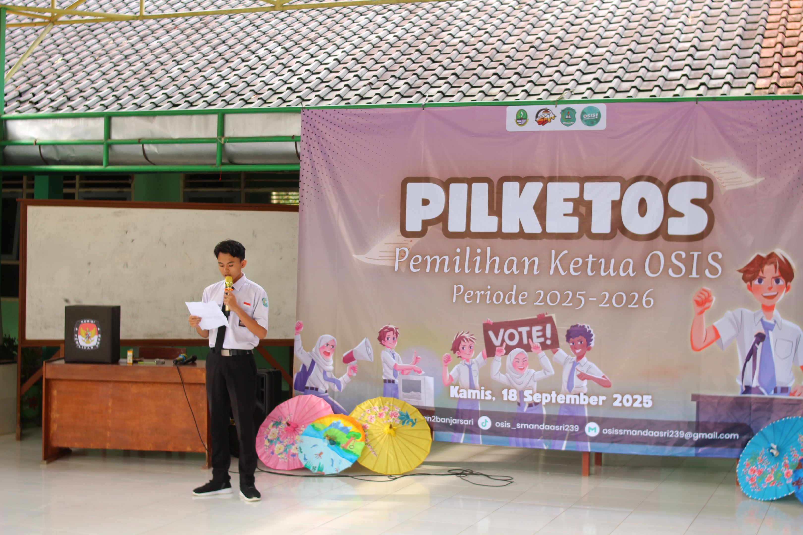 Demokrasi di Sekolah: SMAN 2 Banjarsari Sukses Gelar Pilketos