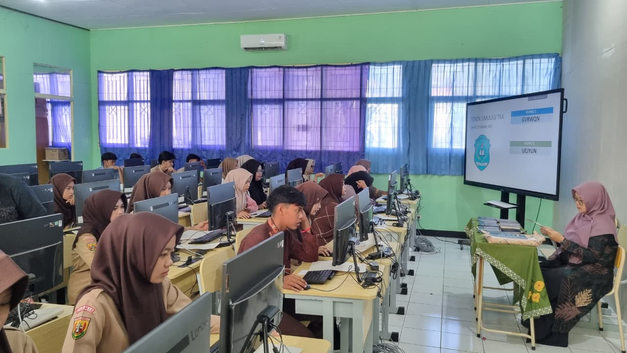 Hari Kedua Simulasi TKA 2025/2026: Siswa Fokus Tuntaskan Materi Wajib
